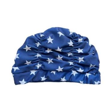 Imagem de Touca De Natação Unissex Para Cabelos Longos, Elástica E Esticável, Em