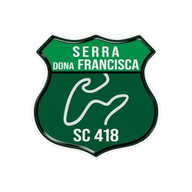 Imagem de Adesivo Resinado Serra Dona Francisca - Cobra Motoparts, PRETO