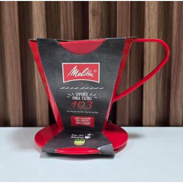 Imagem de Suporte P/ Filtro de Café Melitta N 103 Original Cores Tradicional, Ve