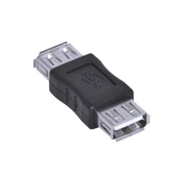 Imagem de Emenda Usb 2.0 Fêmea C/ 5 Unid - VINIK