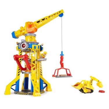 Imagem de Playset Patrulha Canina - Torre De Guindaste - Rubble & Crew - Sunny