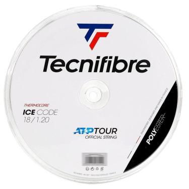 Imagem de Corda Tecnifibre Ice Code 18L 1.20mm Branca - Rolo com 200 Metros-Unissex