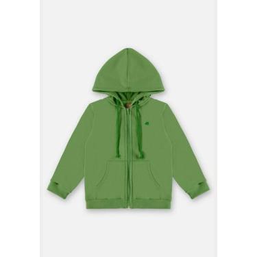 Imagem de Jaqueta Menino em Moletom Felpado Up Baby, Verde, 12