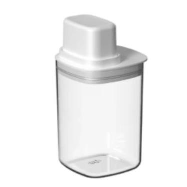 Imagem de Pote Hermético Para Mantimentos com Medidor Ou Quadrado 1L Linha Drop 