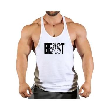 Imagem de Camiseta Sem Mangas De Algodão Para O Verão Masculina Para Musculação,