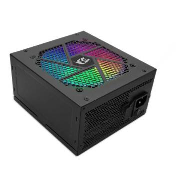 Imagem de Fonte atx 750w 80 plus gold redragon rgps-750w gc-ps006-1 rgb full mod