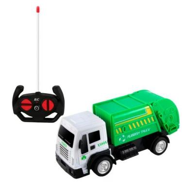 Imagem de Caminhão Controle Remoto City Trucks - Polibrinq, Amarelo