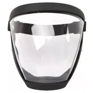 Imagem de Máscara protetor facial transparente com saída de ar - BOM-7422 - Bomv