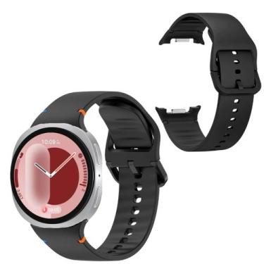Imagem de Pulseira de silicone resistente para Galaxy Watch8 44mm - Genérica
