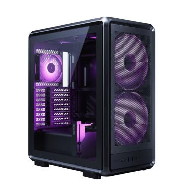Imagem de Gabinete Cooler Master Masterframe 500 Mesh ARGB Mid Tower E-ATX Vidro Temperado Preto MF500M-KHNN-S01