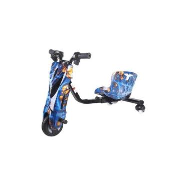 Imagem de Triciclo Elétrico Drift Turbo Twister 36V Azul - Bang Toys