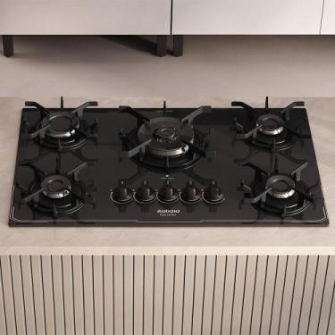Imagem de Cooktop Itatiaia Itamaster 5 Bocas - Preto, Bivolt