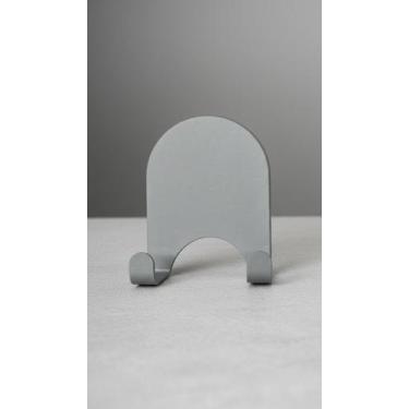Imagem de Kit 4 Ganchos Duplos Metal Fixação Sem Furar - Congratulations Store