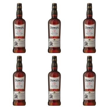 Imagem de Kit 06 Whisky Dewars 12 Anos 750 Ml