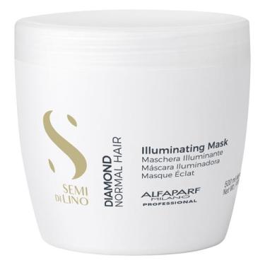 Imagem de Máscara Iluminadora 500 ml Alfaparf Semi Di Lino Diamond