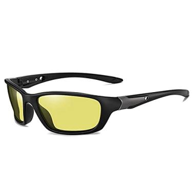 Imagem de Óculos de Sol Fotocromático Masculino Óculos de Condução Polarizado para Esportes ao Ar Livre Proteção Uv400 (C1)