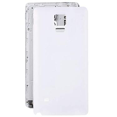 Imagem de DESHENG Peças sobressalentes capa traseira da bateria para Galaxy Note 4/N910 (preto) (cor: branco)