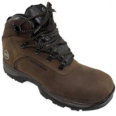 Imagem de Bota Couro Estival Flume Waterproof Masculina - Marrom
