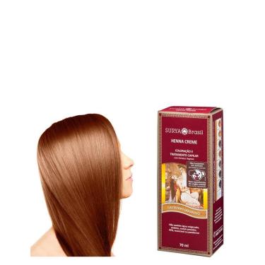 Imagem de Tintura Creme Henna Surya Castanho Dourado Surya