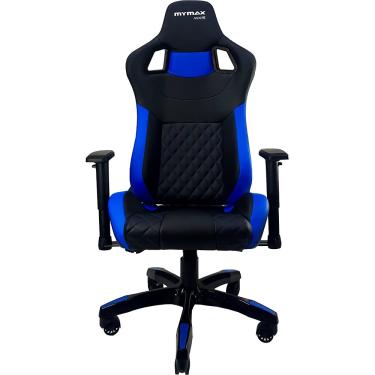 Imagem de Cadeira Gamer MX15 Giratoria Preto e Azul - mymax