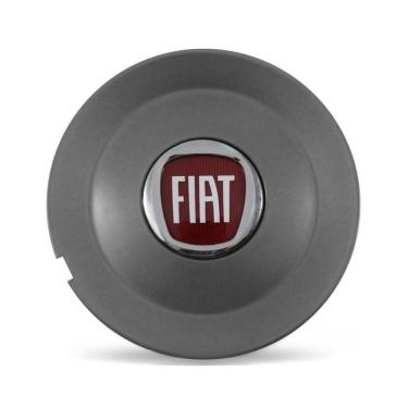 Imagem de Calota Centro Roda Fiat Bravo Aro 16 Grafite