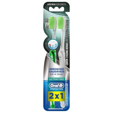 Imagem de Escova Dental Oral-B Pro-Saúde Ultrafino Leve 2 Pague 1