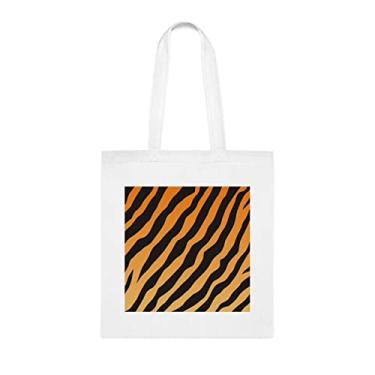 Imagem de Sacola de textura de tigre, presente de textura de tigre, bolsa de ombro de textura de tigre, ideia de presente de cesta de natal de aniversário, presente para ela, presente para ele,