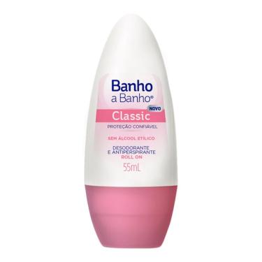 Imagem de Desodorante Banho a Banho Classic Roll-on Antiperspirante 55ml