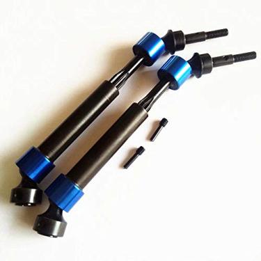 Imagem de 2 eixos de eixo de transmissão CVD estriados de aço duro para Traxxas 1/10 MAXX 8950
