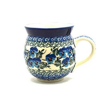 Imagem de Caneca de cerâmica polonesa – 325 ml Bolha – Viola de inverno