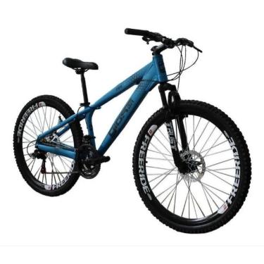 Imagem de Bicicleta Gios frx Freeride Aro 26 Freio a Disco 21 Velocidades Cambios Shimano Gios Azul