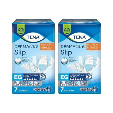 Imagem de Kit 2 Fralda Tena Dermacare EG com 7 unidades cada