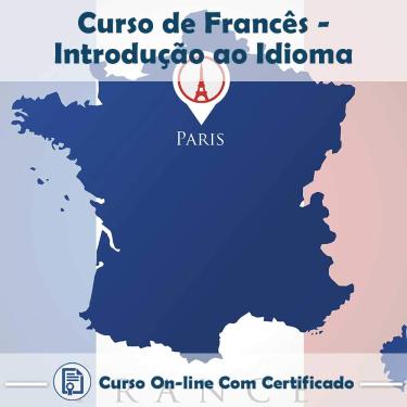 Imagem de Curso online em videoaula Francês - Introdução ao Idioma com Certificado + 2 brindes