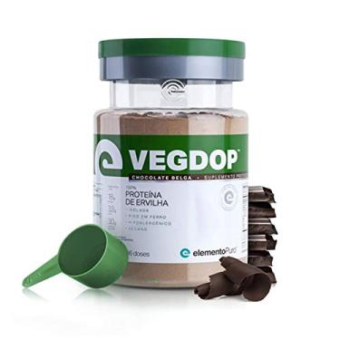 Imagem de Proteína de Ervilha Isolada Vegdop Chocolate Belga - Pote 900g elementoPuro