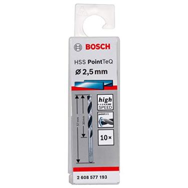 Imagem de Bosch Brocas Metal Aço Rápido HSS-PointTeQ 2,5mm
