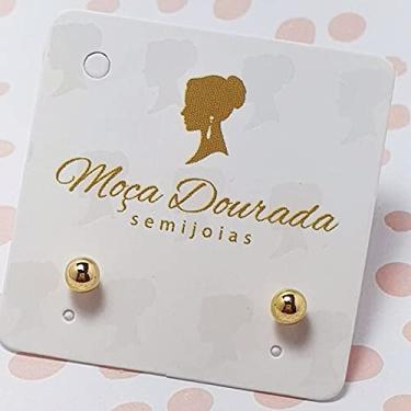 Imagem de Brinco Bolinha lisa segundo furo