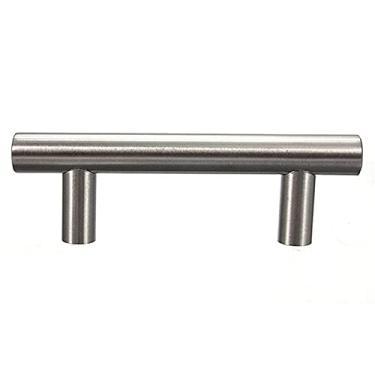 Imagem de Gabinete T Barra Puxador Puxador Móveis de Aço Inoxidável Hardware Puxador Gaveta Cozinha Armário Porta Puxadores Puxadores Móveis, 8