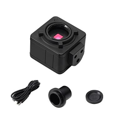 Imagem de Chusui 5MP Cmos Portátil USB Microscópio Câmera Ocular Eletrônica Digital Driver Livre Microscópio de Alta Resolução Câmera Industrial de Alta Velocidade QL