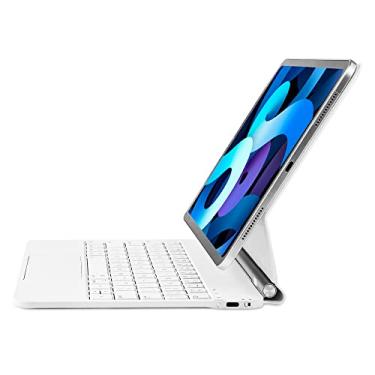 Imagem de Mobee Capa com Teclado Mágico para iPad Air 11 polegadas (M3/M2, 2025/2024), iPad Pro 11 (4ª/3ª/2ª/1ª Geração) e iPad Air 5ª/4ª, Capa Magnética com Teclado, Painel Multi-Touch, Retroiluminado