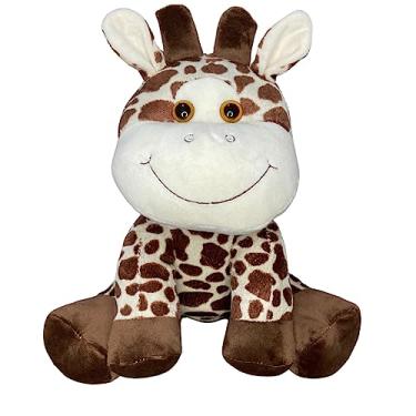 Imagem de Bichos de Pelúcia Raposa Para Presentes Decorações e Festas - 30cm (Girafa)