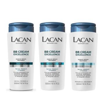 Imagem de Lacan Bb Cream Kit Shampoo Condicionador Leave-In