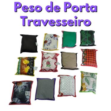 Imagem de Peso de Porta Travesseiro - + de 1kilo - Pesinho Portas batente - aparador de porta Artesanal - panami