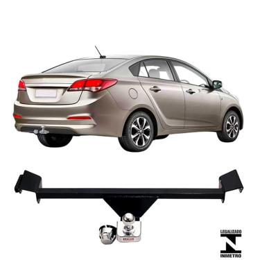 Imagem de Engate Reboque Rabicho Fixo Hb20 Sedan 2013 a 2019 450Kg