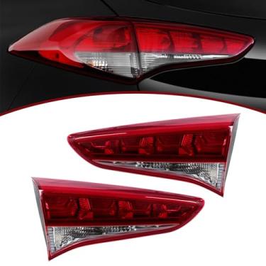 Imagem de JESYMBX Para Hyundai Tucson 2015-2018 Lâmpada de freio de luz traseira com lâmpada 92401-D3100 92402-D3100 Dentro esquerdo direito