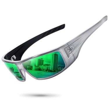 Imagem de Óculos de sol esportivos polarizados para homens Ofwin, armação inquebrável, proteção UV, dirigir, ciclismo, pesca, óculos de sol, standard