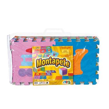 Imagem de Tapete em Eva Letras e Figuras com 36 Placas, Nig Brinquedos