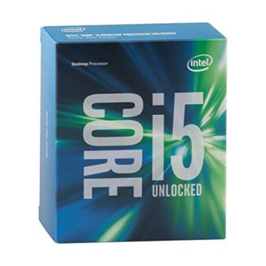 Imagem de Intel Processador de desktop BX80662I56600K Core i5 6600K 3,50 GHz Quad Core Skylake, Socket LGA 1151, 6 MB de cache