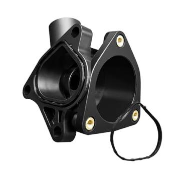 Imagem de HUQUZN Caixa de termostato de refrigeração do motor adequada para Honda Element Accord CR-V 2.4L Civic 2.0L 2003-2014, substituição do assento do termostato 19320-RAA-A01