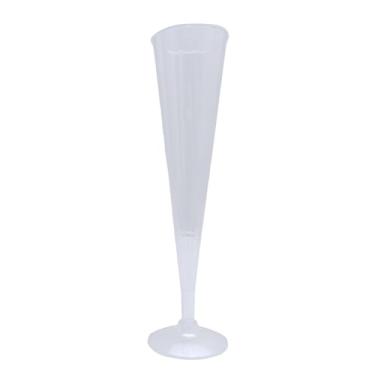 Imagem de Taças de torragem para casamento champanhe de plástico transparente (caixa com 120)