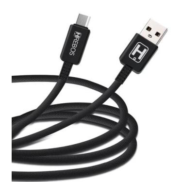 Imagem de Cabo Turbo Micro USB V8 Hrebos